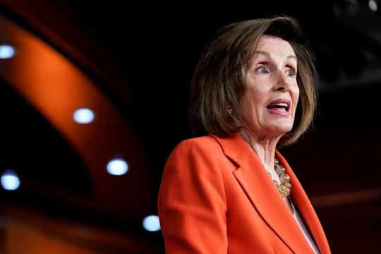 Chủ tịch Hạ viện Mỹ Nancy Pelosi (Ảnh: Reuters)
