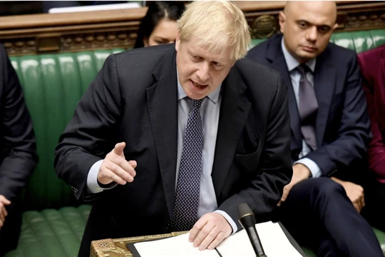 Thủ tướng Anh Boris Johnson thất bại trong việc thúc đẩy thỏa thuận Brexit tại Quốc hội (Ảnh: Reuters)