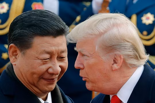 Chủ tịch Trung Quốc Tập Cận Bình và Tổng thống Mỹ Donald Trump (Ảnh: AP)