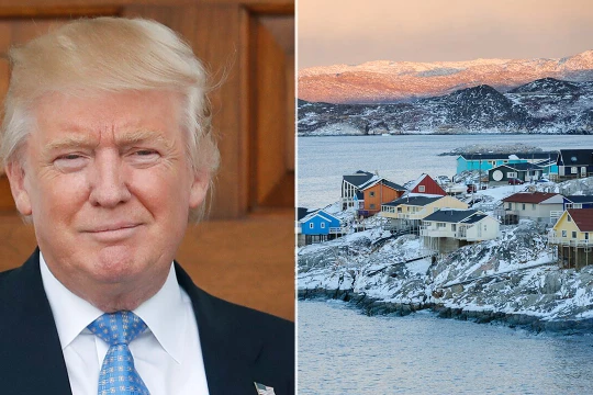Có rất nhiều lời đồn đoán về việc ông Trump thực sự muốn mua lại Greenland (Ảnh: Getty)