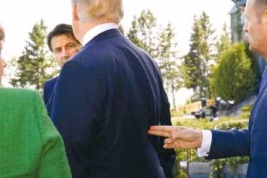 Bức ảnh được ông Donald Tusk đăng tải lại (Ảnh: Sputnik)