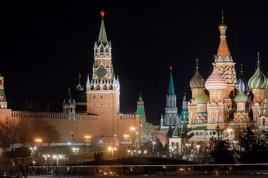 Điện Kremlin tại thủ đô Moscow, Nga (Ảnh: RT)
