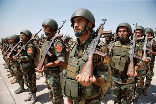 Lực lượng người Kurd ở Syria (Ảnh: National Interest)