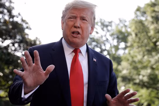 Ông Trump chỉ trích Công nương Meghan Markle trong bài phỏng vấn với The Sun mới đây (Ảnh: CNN)