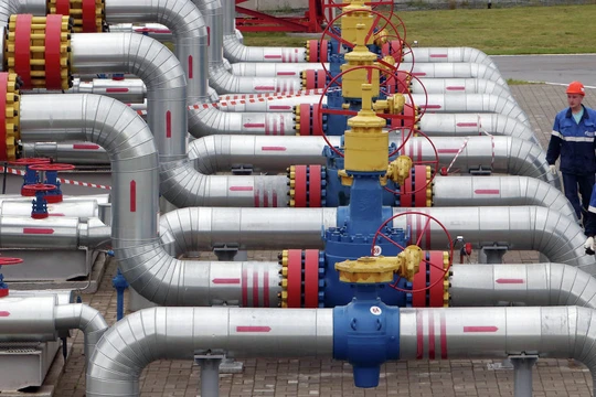 Naftogaz đang dọa sẽ kiện Gazprom để kiếm thêm 22 tỷ USD (Ảnh: Sputnik)