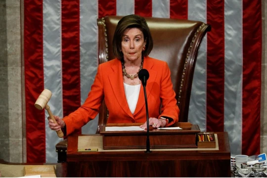 Chủ tịch Hạ viện Mỹ Nancy Pelosi (Ảnh: Reuters)