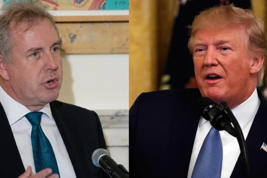 Cựu Đại sứ Mỹ tại Anh Kim Darroch tiết lộ thêm thông tin về Tổng thống Trump (Ảnh: Business Insider)