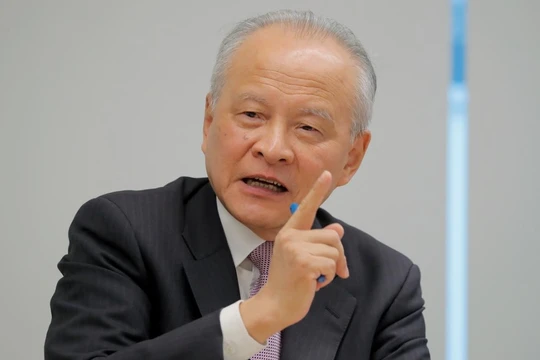 Đại sứ Trung Quốc tại Mỹ Thôi Thiên Khải (Ảnh: Reuter)