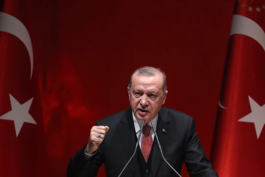 Tổng thống Thổ Nhĩ Kỳ Recep Tayyip Erdogan (Ảnh: Newsweek)