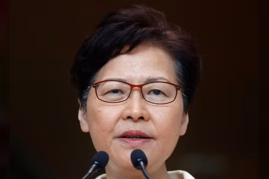 Đặc khu trưởng Hong Kong Carrie Lam (Ảnh: Reuters)