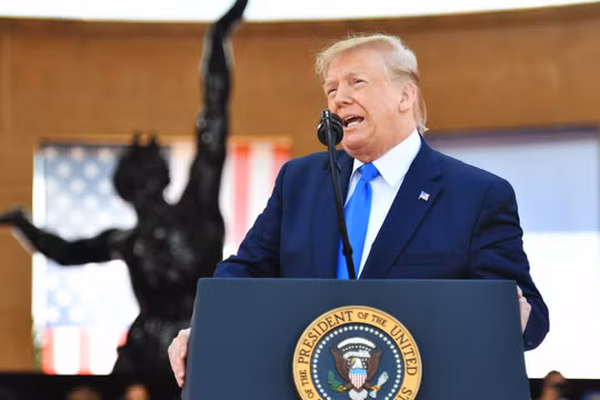 Tổng thống Mỹ Donald Trump (Ảnh: DailyWire)