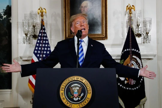 Tổng thống Mỹ Donald Trump (Ảnh: National Interest)