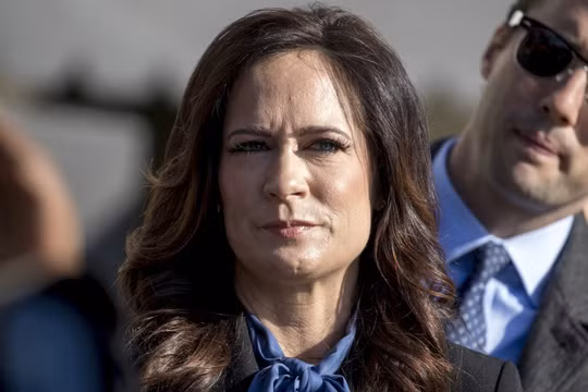 Bà Stephanie Grisham nhận chức vụ thư ký báo chí Nhà Trắng từ tháng 7 năm nay (Ảnh: AP)