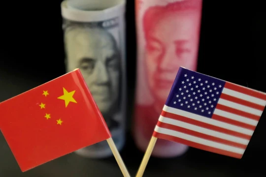 Thương chiến Mỹ-Trung có thể biến thành một cuộc chiến tiền tệ (Ảnh: Reuters)
