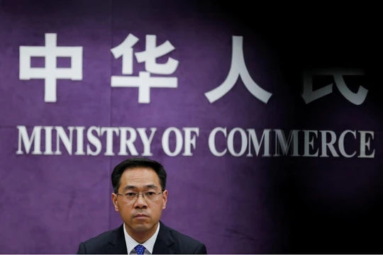 Người phát ngôn Bộ Thương mại Trung Quốc Cao Phong (Ảnh: Reuters)