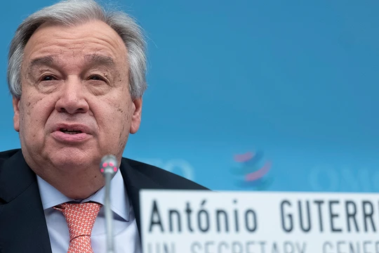 Tổng thư ký LHQ Antonio Guterres (Ảnh: Getty)