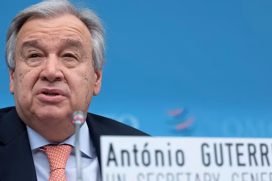 Tổng thư ký LHQ Antonio Guterres (Ảnh: Getty)