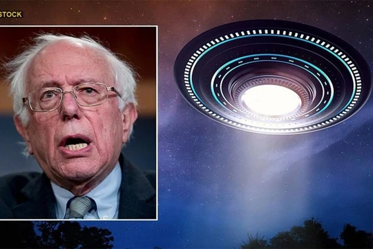 Thượng nghị sỹ Bernie Sanders hứa công khai thông tin về UFO và người ngoài hành tin (Ảnh: AP)