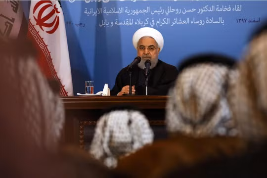 Tổng thống Iran Hassan Rouhani tuyên bố không bao giờ đối thoại song phương với Mỹ (Ảnh: Reuters)