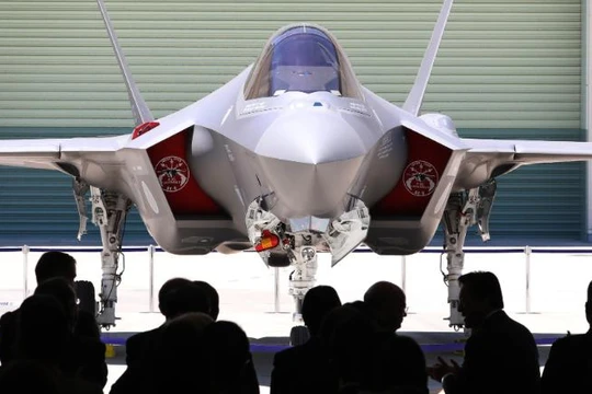 Mẫu F-35A được lắp ráp tại Nhật Bản (Ảnh: CNN)