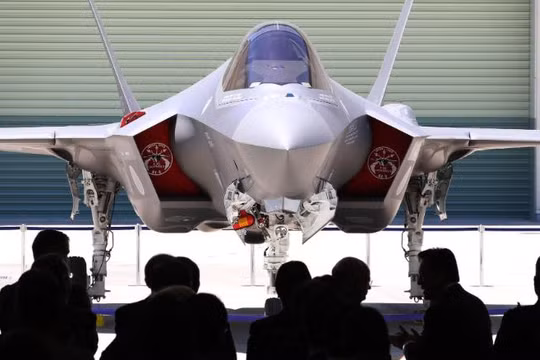 Mẫu F-35A được lắp ráp tại Nhật Bản (Ảnh: CNN)