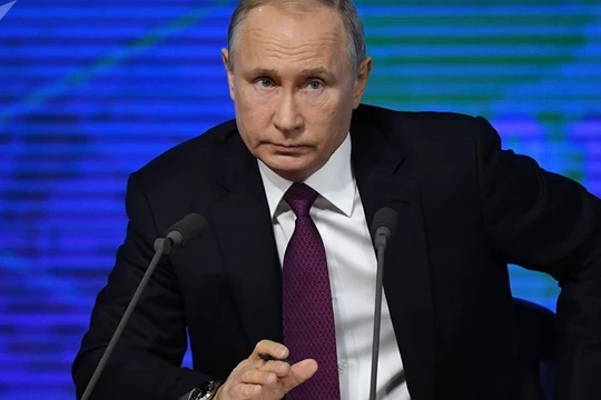 Tổng thống Nga Vladimir Putin (Ảnh: Sputnik)