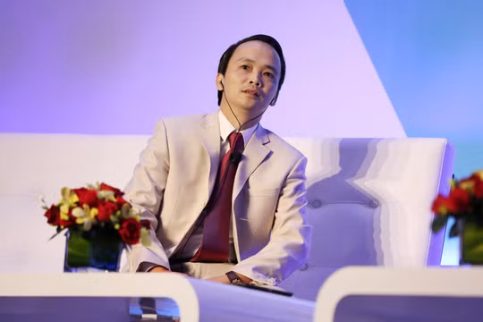 Ông Trịnh Văn Quyết, Chủ tịch kiêm Tổng giám đốc Bamboo Airways (Ảnh: Bloomberg)