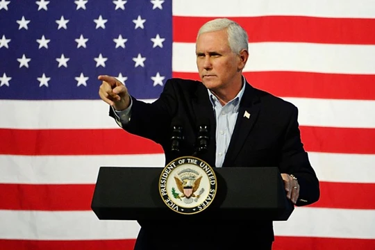 Phó Tổng thống Mỹ Mike Pence (Ảnh: AFP)	