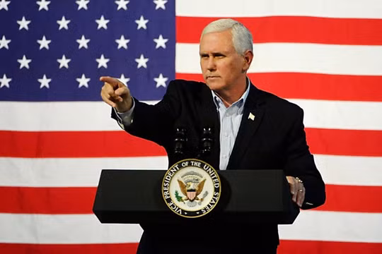 Phó Tổng thống Mỹ Mike Pence (Ảnh: AFP)	