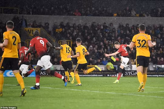 MU đã có một trận đấu đáng quên trước Wolverhampton (ảnh: Getty Images)