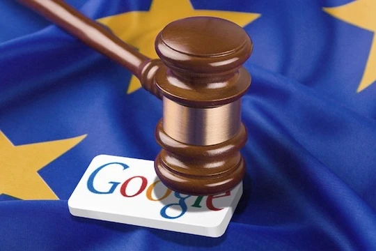 Google đang phải nhận mức phạt kỷ lục từ EU