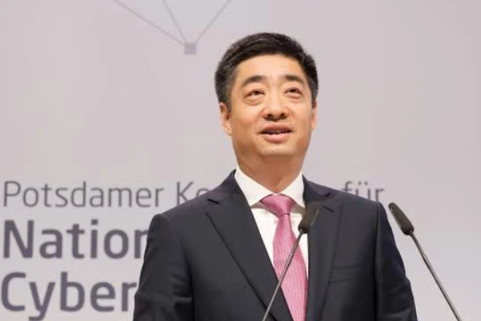Ken Hu, Phó Chủ tịch Huawei, phát biểu tại Hội nghị Postdam về An ninh mạng quốc gia