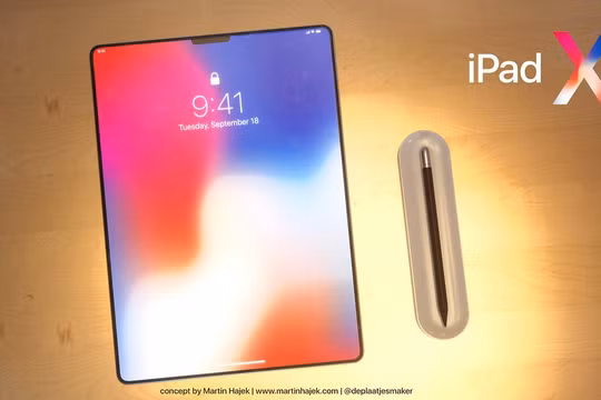 iPad X (ảnh Martin Hazek)