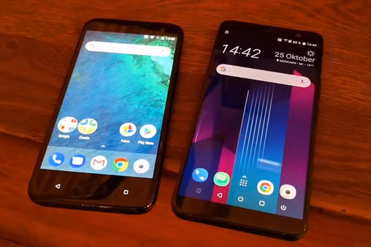 HTC U11 Plus và U11 Life (ảnh: Phone Arena)