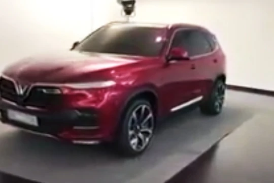 Mẫu SUV của Vinfast với kiểu dáng khỏe khoắn, cứng cáp, sang trọng