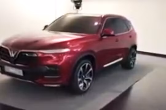 Mẫu SUV của Vinfast với kiểu dáng khỏe khoắn, cứng cáp, sang trọng