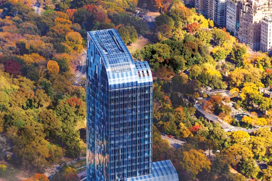 Căn penthouse của Michael Dell trị giá hơn 100 triệu USD nằm trong tòa cao ốc One57 (ảnh Business Insider)