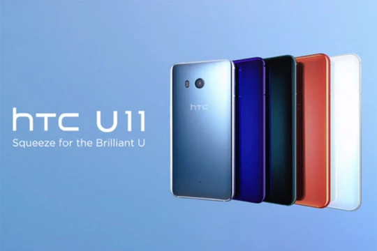 HTC U11 có doanh số khá ấn tượng trong chưa đầy 1 tháng ra mắt