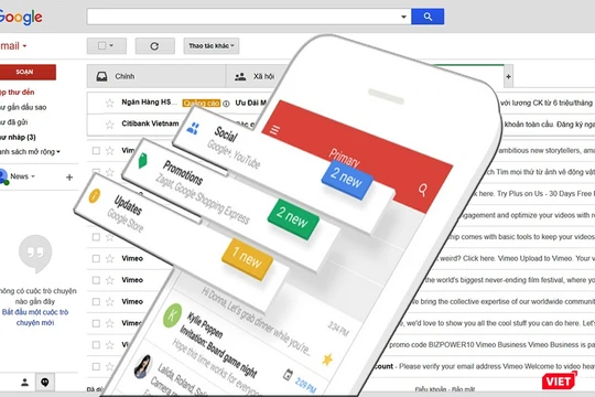 Google sắp thực hiện nhiều thay đổi với Gmail 