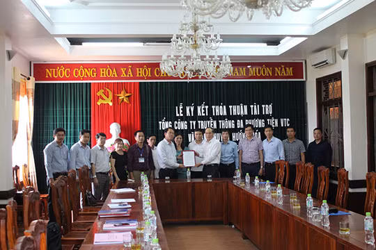 Lễ ký thỏa thuận tài trợ xây dựng điểm trường mầm non tại Hướng Hóa, Quảng Trị