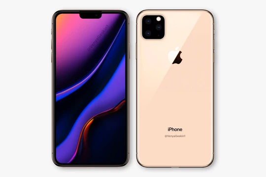 Ảnh dựng iPhone 11 theo tin đồn (CNET)