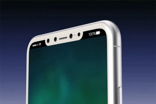 Phần viền trên của iPhone mới nhìn khá thô (ảnh: BGR)