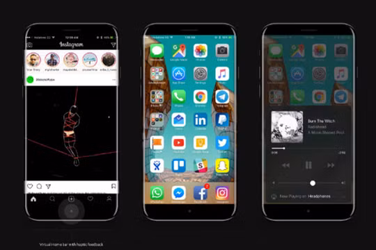 Bản dựng đang được đồn đoán giống iPhone 8 nhất, tính đến thời điểm này.