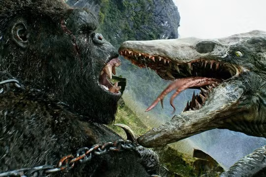 Bộ phim Kong: Skull Island được đề cử giải Kỹ xảo Oscar 2018 (ảnh New York Times)