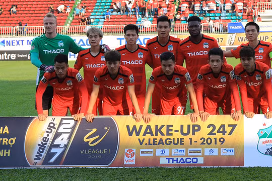 “Đội bóng quốc dân” HAGL đang tụt phong độ (ảnh: VPF)