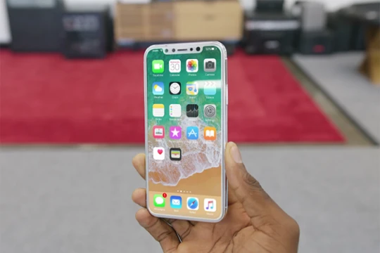 Mô hình iPhone 8 của Apple (ảnh: Business Insider)