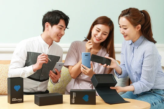 Note 7 được tái xuất dưới cái tên Galaxy Note Fan Edition