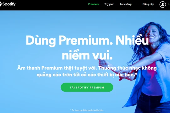 Spotify đã có mặt tại Việt Nam