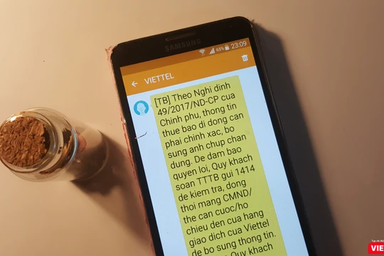 Thuê bao Viettel nếu không bổ sung đầy đủ thông tin trước ngày 24/4 sẽ bị khóa SIM