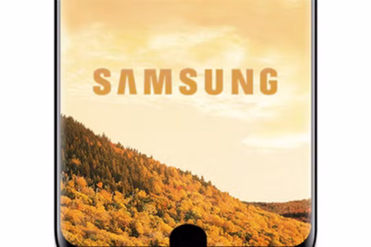 Galaxy S9 của Samsung sẽ có cái mấu phía dưới màn hình? (ảnh: Phone Arena)